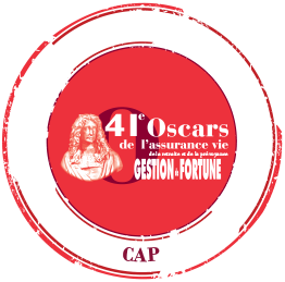 Oscar 2025-2026 du meilleur contrat loi Madelin prévoyance, contrat CAP AGIPI, décerné par Gestion de Fortune
