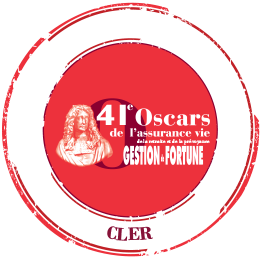 Oscar 2026 du meilleur contrat d'assurance vie proposé par une association, contrat CLER AGIPI, décerné par Gestion de Fortune